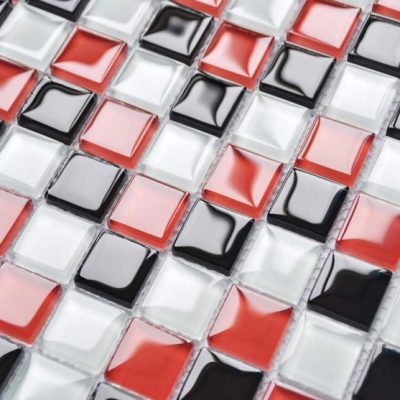 Kristallmosaik Red Checkers