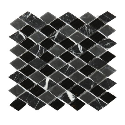 Kristallmosaik Black And Grey Mix